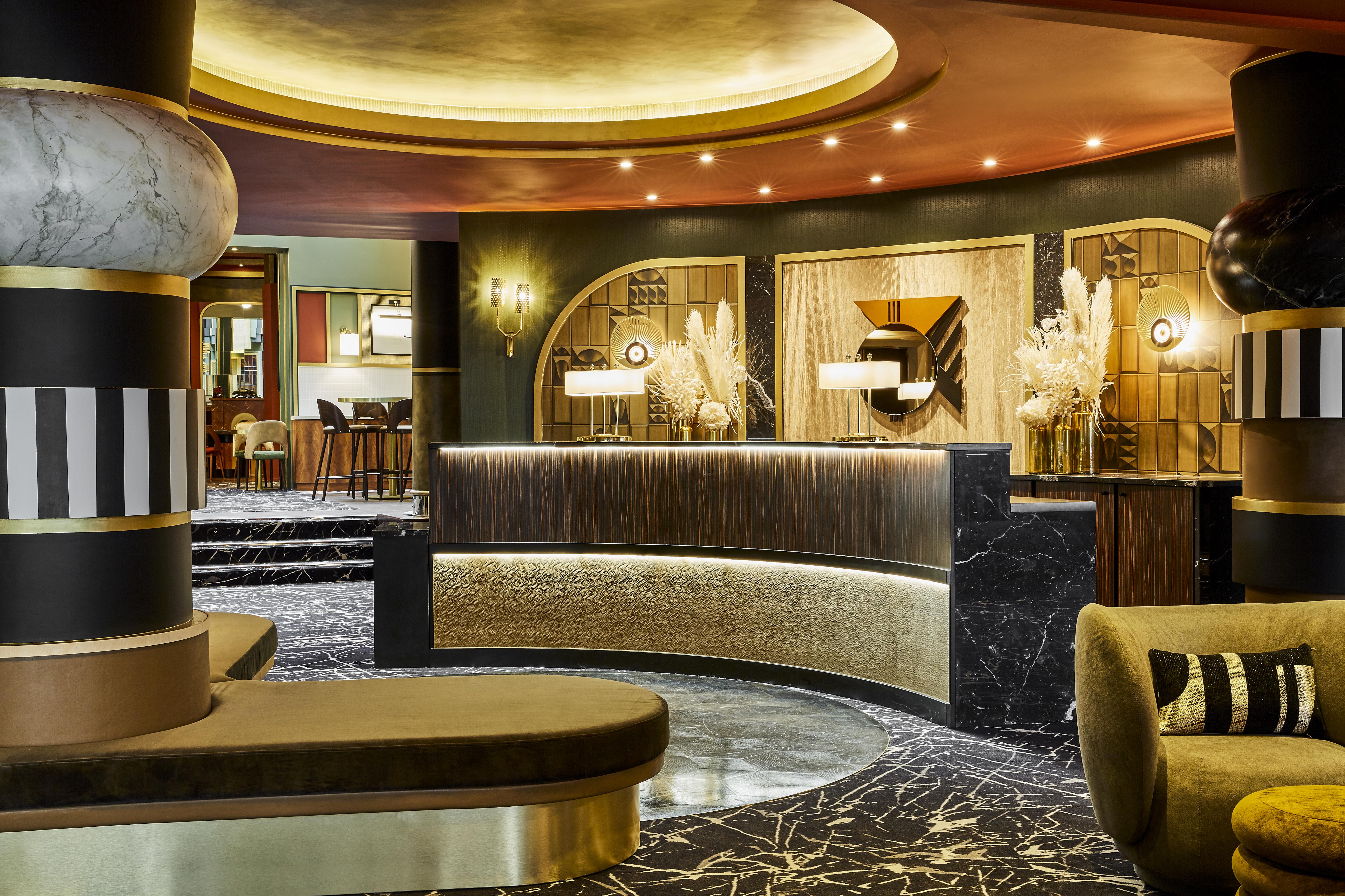 Nest Hotel Paris La Defense - Mgallery Collection بيتّو المظهر الخارجي الصورة The lobby of the hotel