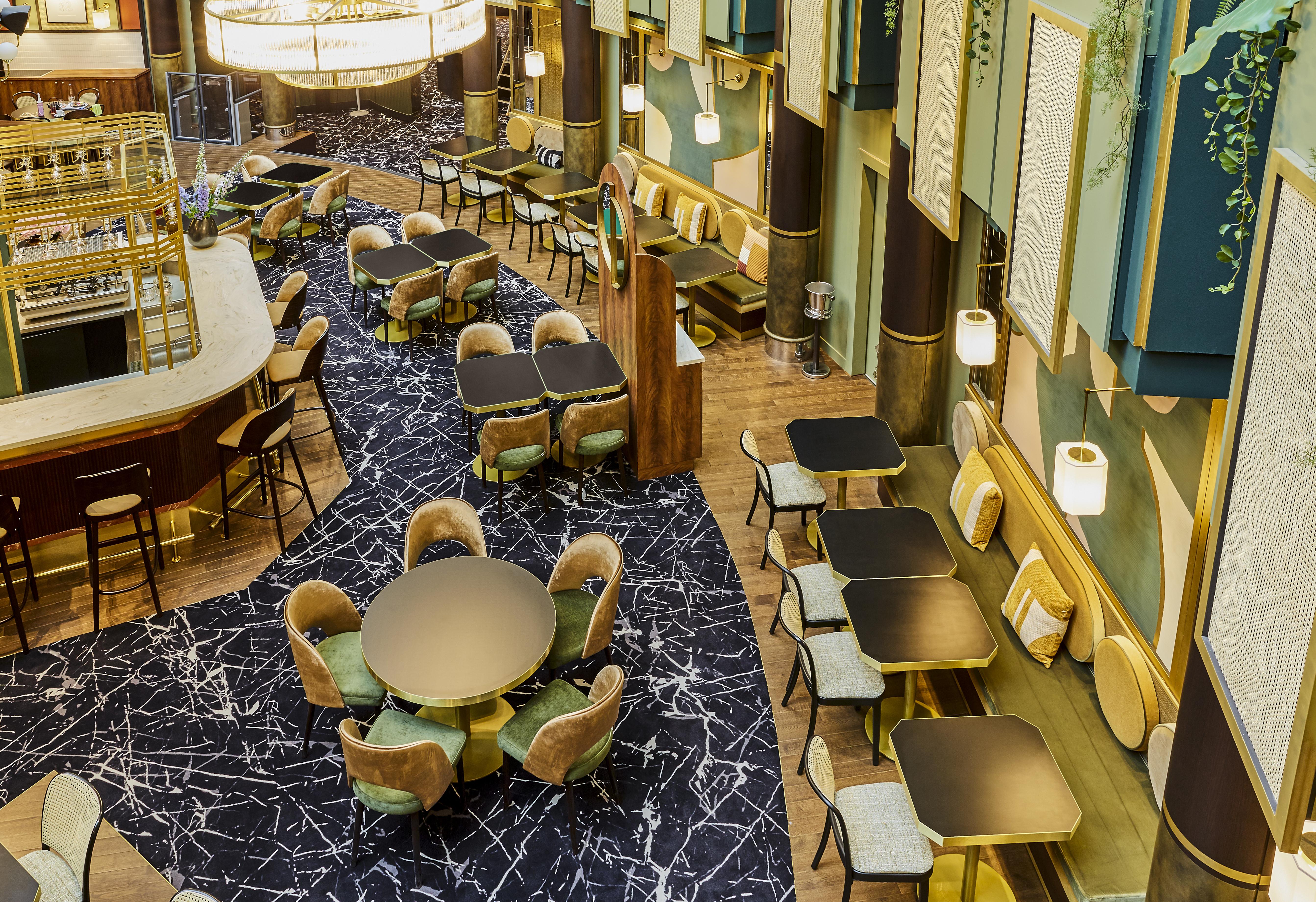 Nest Hotel Paris La Defense - Mgallery Collection بيتّو المظهر الخارجي الصورة The interior of the restaurant